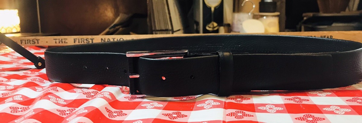 Mens Ermenegildo Zegna Belt Genuine Leather 110….. 45 Inches