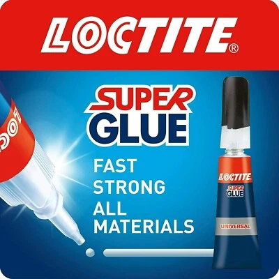 NLoctite Super Glue SuperGlue Universal Mrtal All Plastics Instant Adhesive Bond