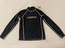 Tilos Anti-UV Black Long Sleeve Rash Guard - Women's Size Large - Water Sports