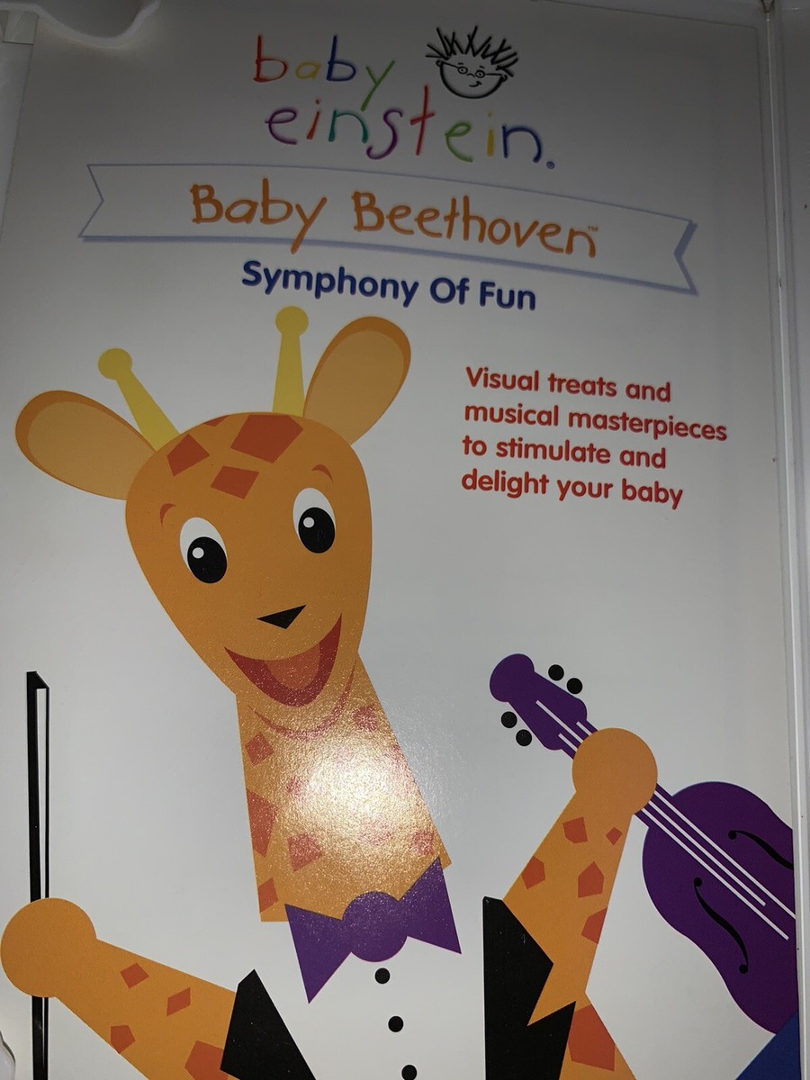 Lot 2 Baby Einstein DVD's Baby Beethoven & Noah Animal