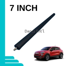 7" Short Black Replacement Antenna Mast AM/FM For Fiat 500X  2016-2023