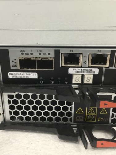 NetApp NAJ-1502 3.5" SAS Hard Drive Array W/2xPower Supply, 2xModules E2800A-8GB - Picture 14 of 14
