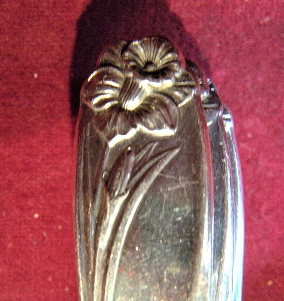 Cubiertos International Silver 1847 Rogers Bros. Daffodil Silver Plate Foto 2 de 4