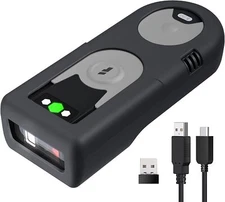 Bluetooth Scanner 1D Barcode Scanner 2.4Ghz USB Adapter Exclusive Shortcuts