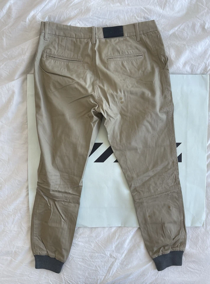 Pantalones Kith Classics Mercer Caqui Talla 32 100 % Auténticos Foto 2 de 4