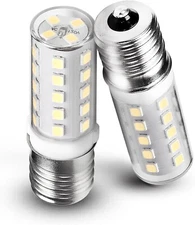 2pack, E17 LED Bulb 4W, 450lm 6000K Daylight White, Appliance Bulbs