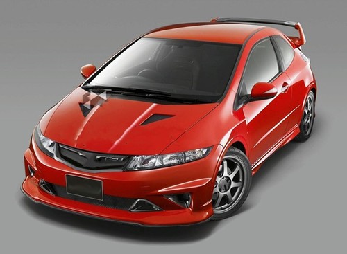 Kohlefaser Schwarz Frontstoßstange Grill Für 2006–2012 Honda Civic Type-R FN2 - Picture 8 of 8