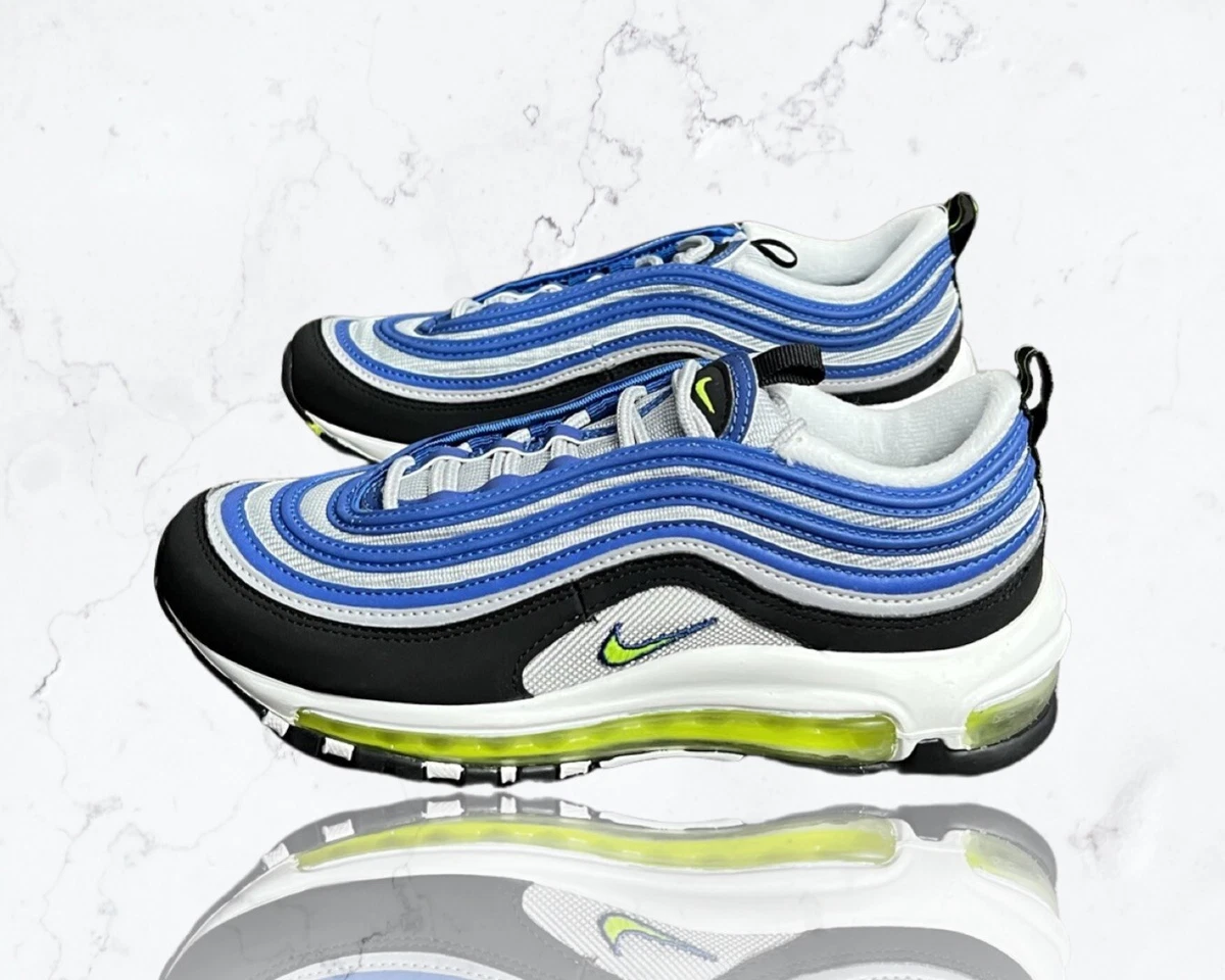 Nike Air Max 97 OG Atlantic Blue Volt Yellow DQ9131 400 Women s