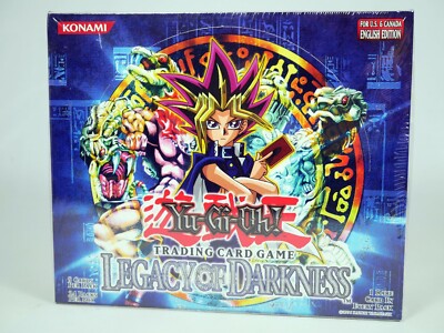 Yugioh Legacy of Darkness Booster Box LOD Unlimited Sealed 24 Packs Mint |  eBay