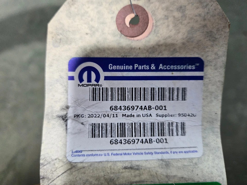 68436974AB MOPAR EXHUAST TUBO Y CONVERTIDOR 2020-2022 RAM 1500 Classic 5.7L V8 Foto 2 de 4