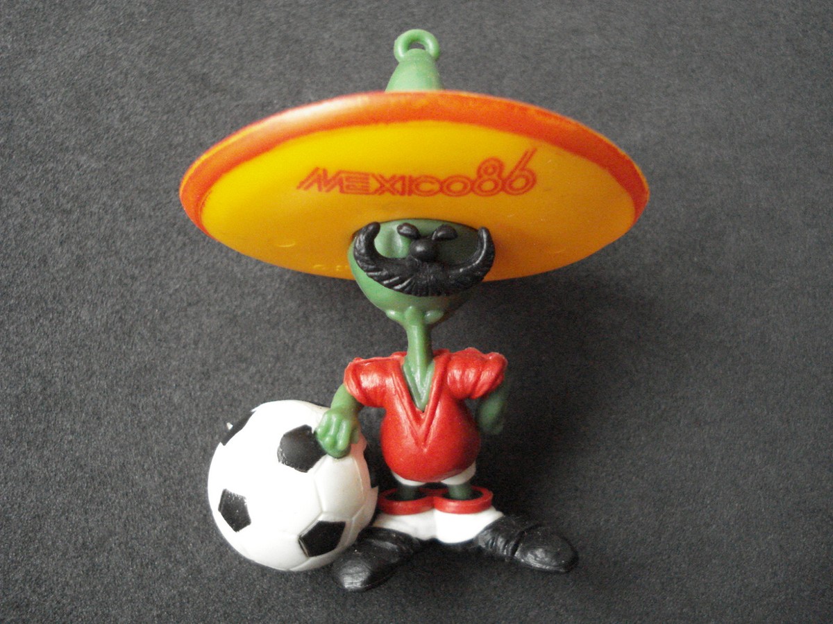 Mexico, 1986 Football World Cup, Pique mascot, figurine, figure