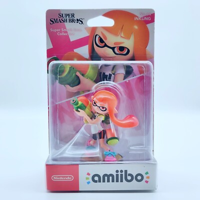 Nintendo Amiibo No. 64 Inkling, Super Smash Bros. Coll. NEU & OVP