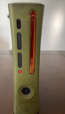 For Parts - Microsoft Xbox 360 Halo 3 Special Edition Console - RROD Red Ring