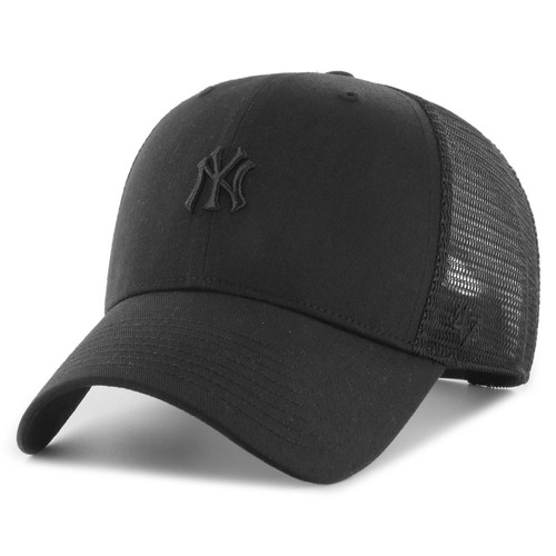 47 Brand Trucker Cap New York Yankees – Rosso, Taglia Unica, Visiera Curva, Snapback Uomo