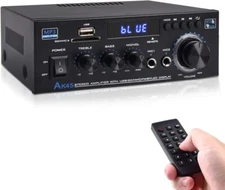 300Wx2 Home Dual Channel Bluetooth 5.0 Speaker Stereo Audio Amplifier Receiver