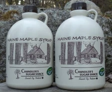 One Gallon of Pure Maine Maple Syrup - VERY DARK STRONG grade