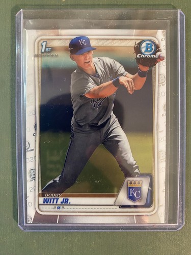 2020 Bowman Chrome Bobby Witt Jr. 1st Royals BCP-25