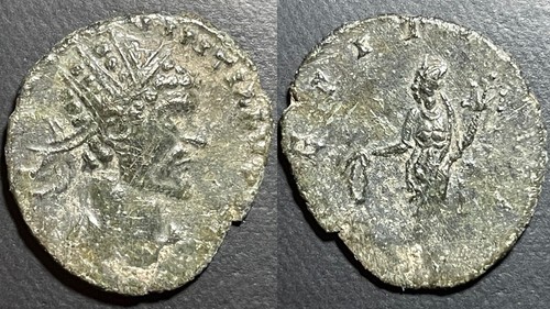 QUINTILLUS BI Antoninianus Rome Ancient Roman Coin Laetitia - 第 1/4 張圖片