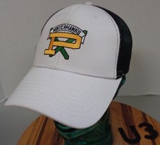 PORTLAND WINTERHAWKS MINOR LEAGUE HOCKEY HAT WHITE/BLACK SNAPBACK EXC COND U3