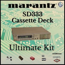 Marantz SD333 Cassette Deck Ultimate Upgrade Kit Genuine Parts Restoration