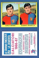 FIGURINA CALCIATORI PANINI 1966/67 - NUOVA/NEW - PETRINI/.. - GENOA