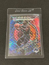 2021-22 Panini Mosaic Basketball Davion Mitchell Overdrive Mosaic Prizm #24