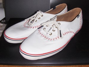 baseball keds leather