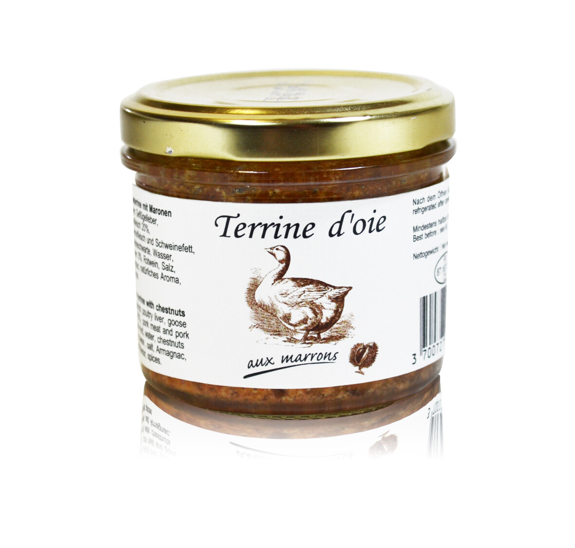 (29,89 €/kg) Gänseterrine mit Maronen 90g