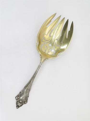 Reed & Barton Sterling Silver 'La Splendide' Salad Serving Fork 9.75" 127 grams