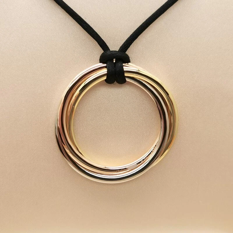 Cartier three deals ring necklace