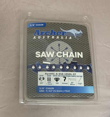 Catena Lunghezza 105DL Catena Per Motosega Archer 3/8 050 105DL Sostituto Per 72RD105G, Ideale Per Taglio Efficace E Duraturo Catena Ricambio Archer A 050 105dl Rp - Foto 5