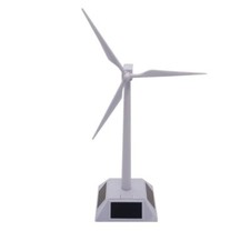 Windkraftanlage solarbetriebene 3D Windmühle Modell Windmühle Spielzeug