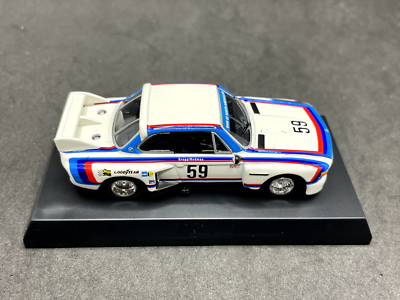 Kyosho 1/64 BMW collection 3.5 CSL White #59 diecast model car 5C1