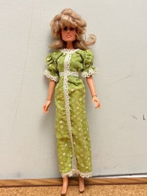 Figur Mego Charlie's Angels Farrah Fawcett Puppe 1975 Vintage 12 Zoll