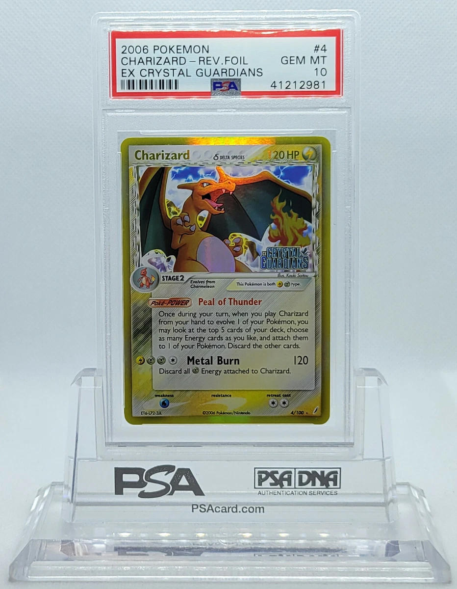 Pokémon TCG Professional Sports Authenticator (PSA) EX Crystal