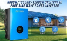 8kw-12kw Solar Hybrid Inverter,Built-in 2MPPT Solar Controller Off-Grid Inverter