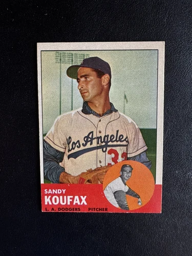 1963 TOPPS #210 SANDY KOUFAX HOF LA DODGERS—POPULAR ISSUE💥*** (tgcs)