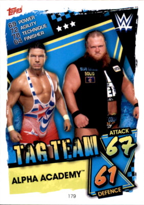 Topps - WWE - 2021 179 - Alpha Academy - 2021