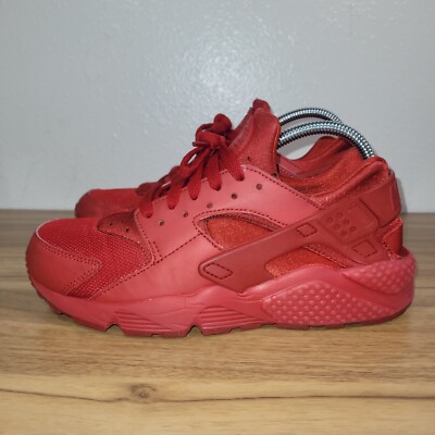 Nike Huarache Shoes Triple Red Sneakers Athletic Basketball 318429660 Men  Size 886912249191|