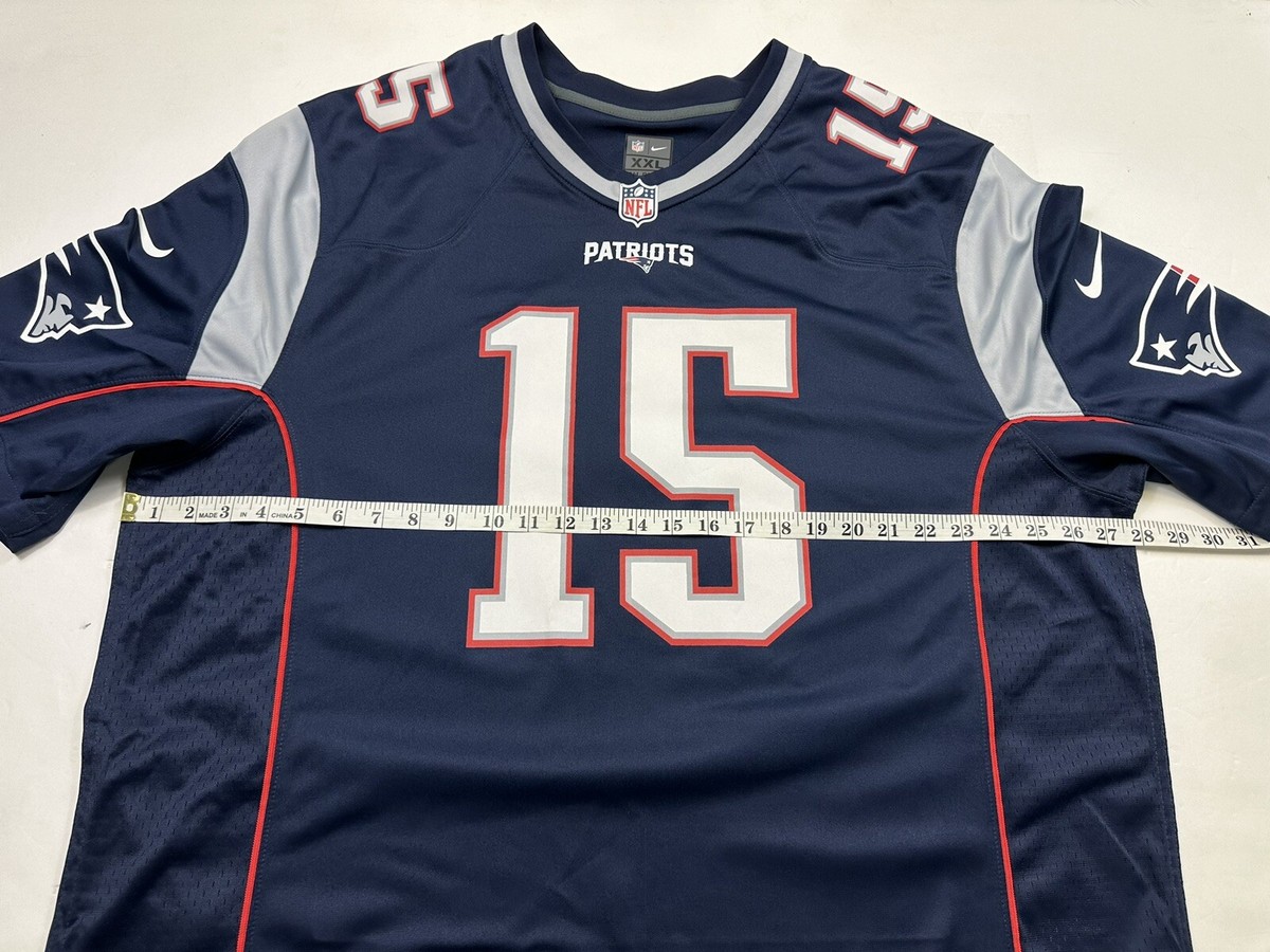 N'Keal Harry #15 New England Patriots NFL Nike Navy Blue Jersey