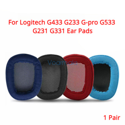 Replacement Ear Pads for Logitech G433 G233 G-pro G533 G231 G331 Headphone
