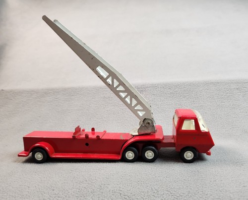 Tonka Fire Truck 1970s Mini Hook And Ladder Vintage Pressed Steel Red - Picture 2 of 13