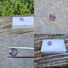 Amethyst Hexagonal Loose Stone
