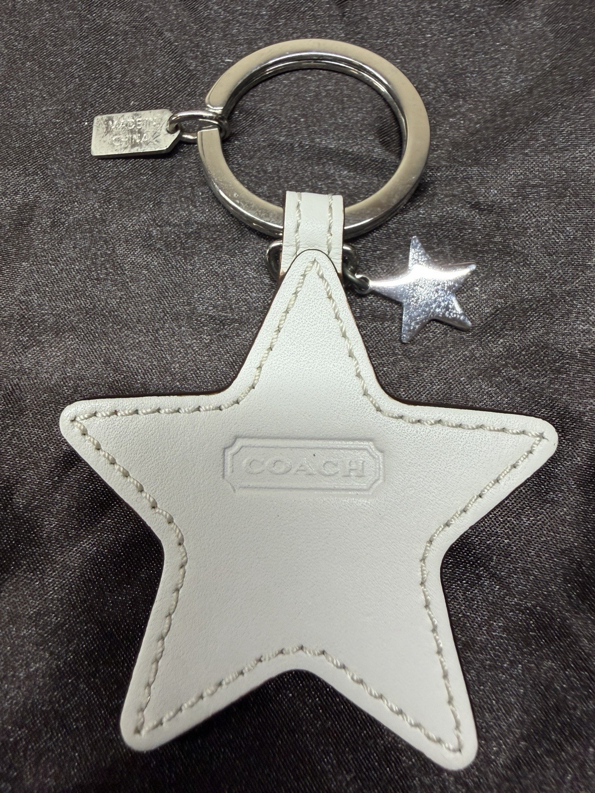 Coach SIgntaure Star Key Fob thumbnail 4