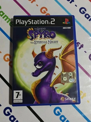 PS2 SPYRO RHE ETERNAL NIGHT PAL ITALIAN PLAYSTATION 2 MINT COMPLETE