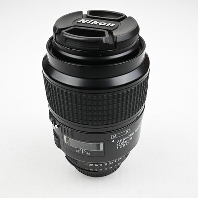 Nikon AF Micro Nikkor 105mm f/2.8 D Macro F Mount Lens