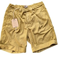 New 40WEFT Chino Shorts Men's 32 Dark Beige  Stretch  #1143