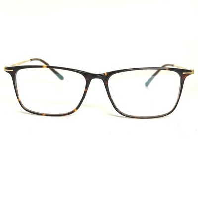 Beta Titanium 6065 Tortoise Gold Square Eyeglasses Frames 53-15-145 C3