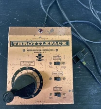 MRC THROTTLE PACK TRAIN TRANSFORMER CONTROLLER MODEL 500 - MADE IN USA -