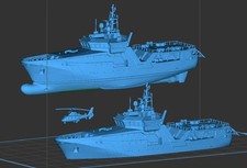 3D Printed 1 /350/700 Modern Coastal Patrol B...